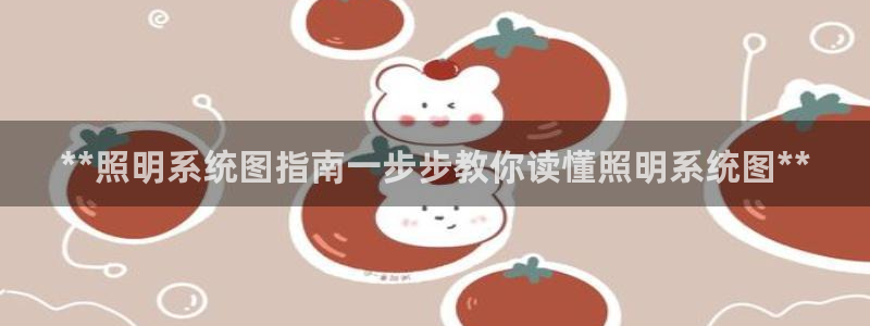 **照明系统图指南一步步教你读懂照明系统图**