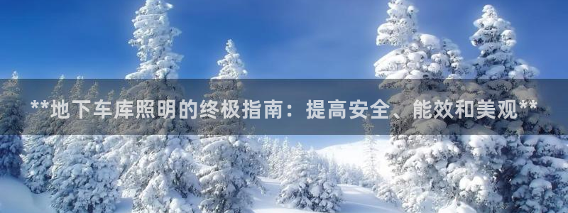**地下车库照明的终极指南：提高安全、能效和美观**
