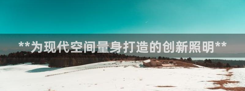 **为现代空间量身打造的创新照明**