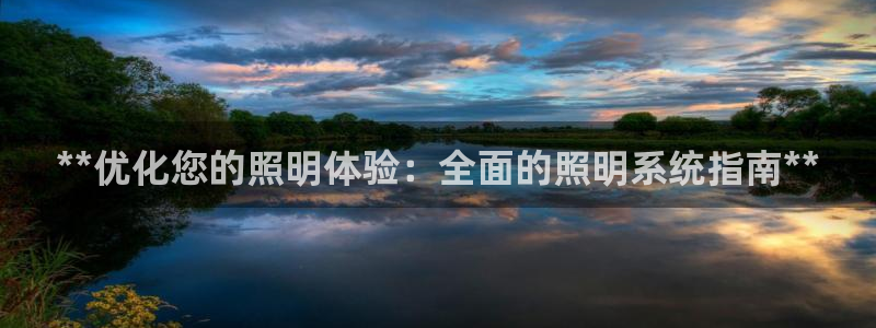 **优化您的照明体验：全面的照明系统指南**