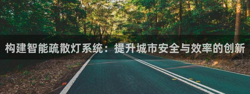 构建智能疏散灯系统：提升城市安全与效率的创新
