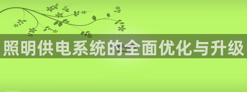 照明供电系统的全面优化与升级